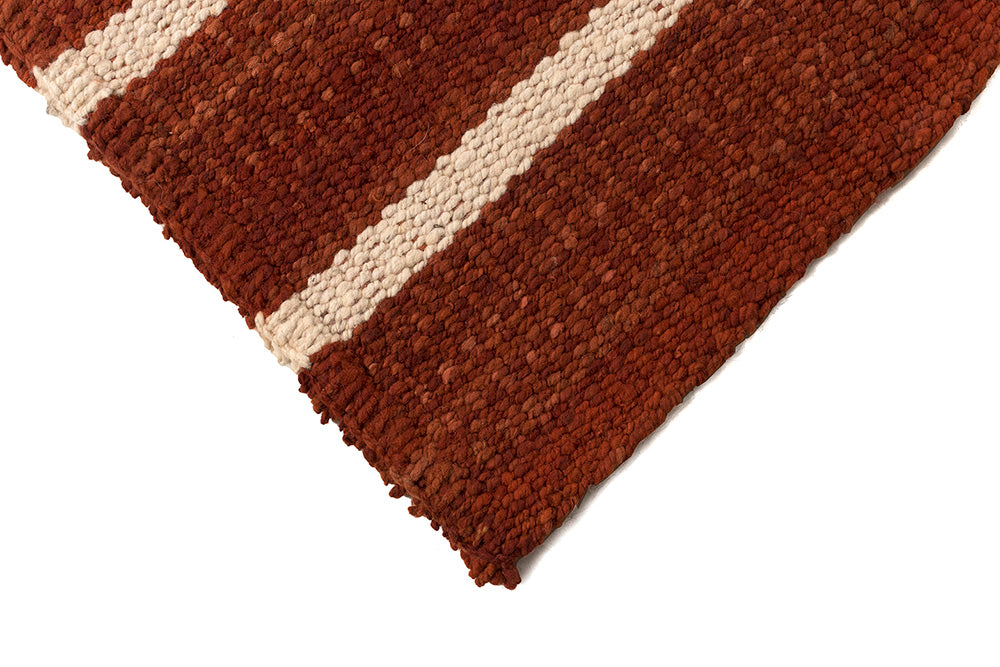 Tomasa | Rust & Natural White