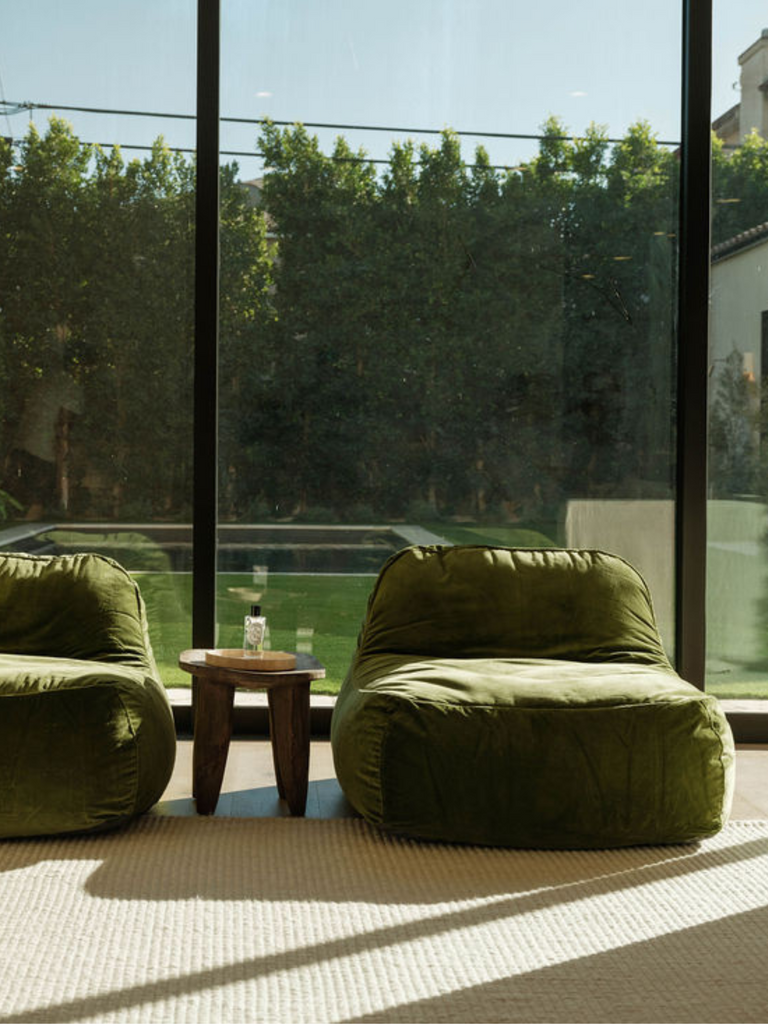 Dume Lounge Chair - Moss Velvet