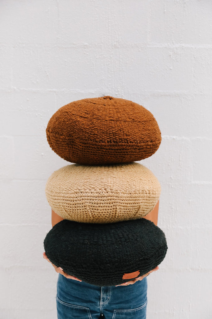 Classica Round Cushion | Rust