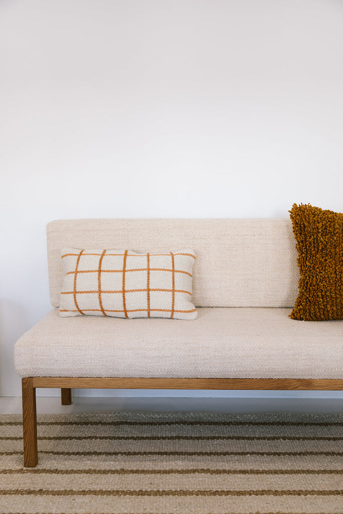Sara Lumbar Cushion | Natural & Desert