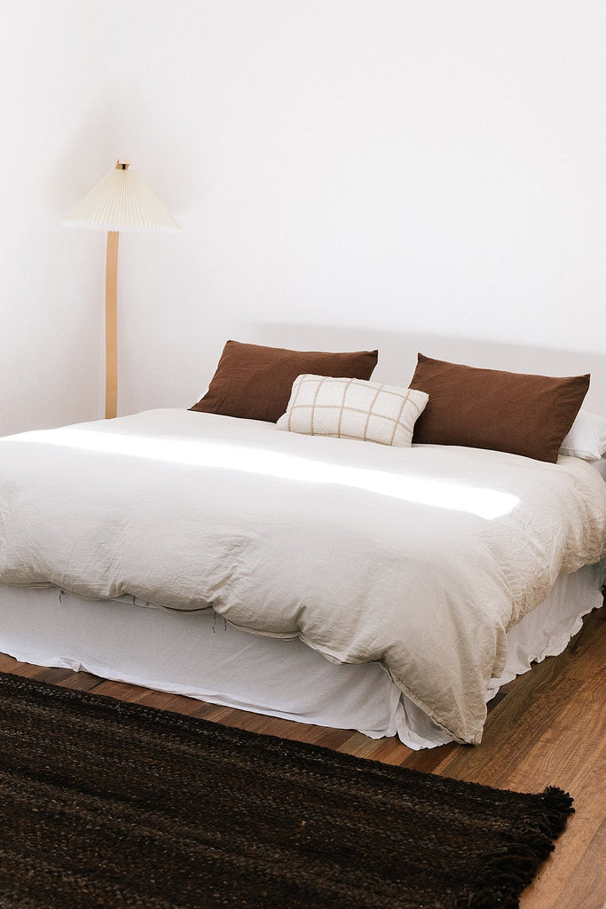 Sara Lumbar Cushion | Natural & Sand
