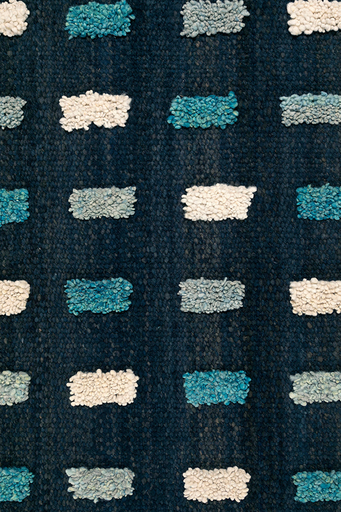 Esther | Navy, Sea Blue, Sea Foam & Natural