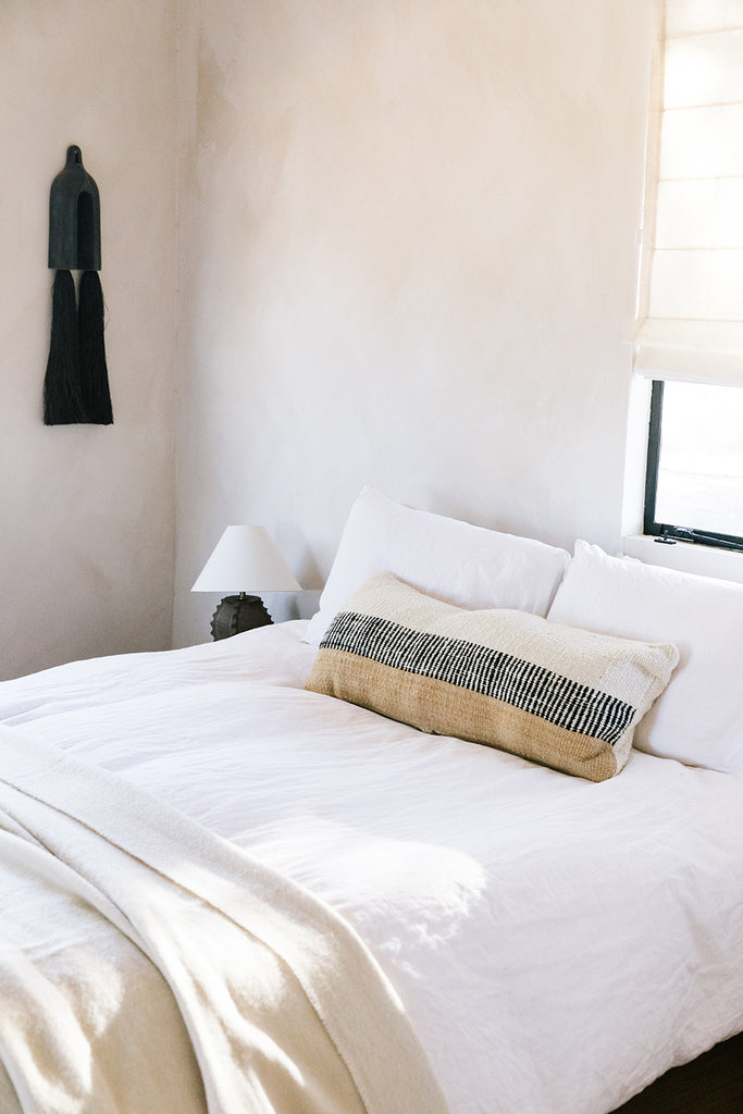 Paloma XL Lumbar Cushion | Natural, Sand & Black