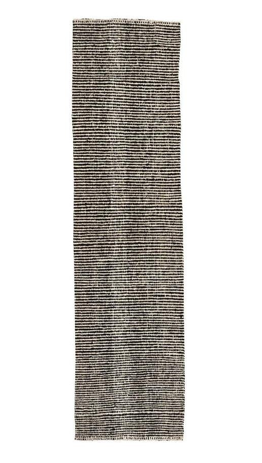 Lifestyle interior featuring handwoven wool rug