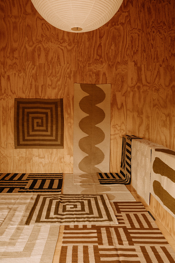 Land Spirals | Latte & Camel