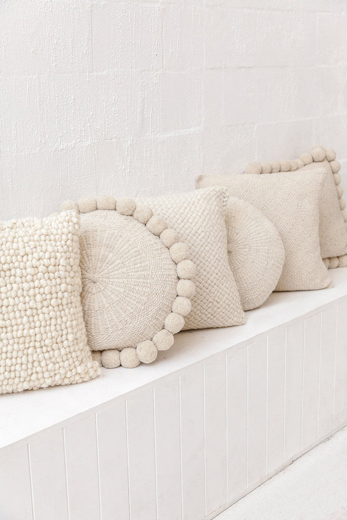 Classica Chunky Cushion | Natural
