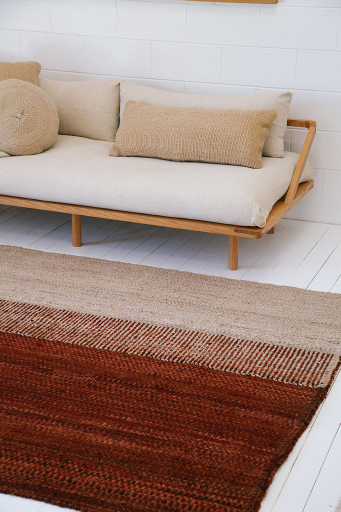 Paloma | Burgundy & Sand