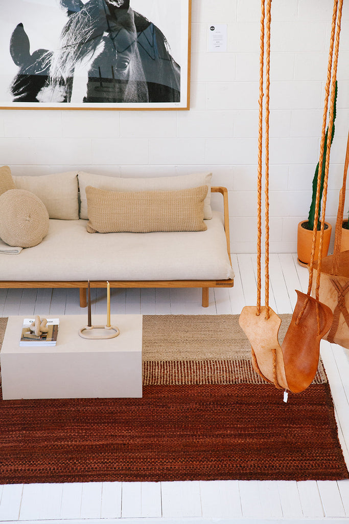 Paloma | Burgundy & Sand