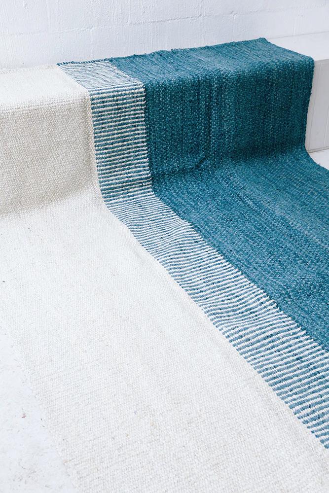Paloma | Sea Blue & Natural