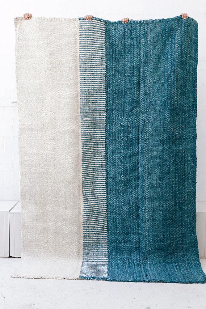 Paloma | Sea Blue & Natural