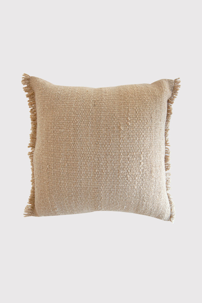 Classica Fringe Cushion | Sand