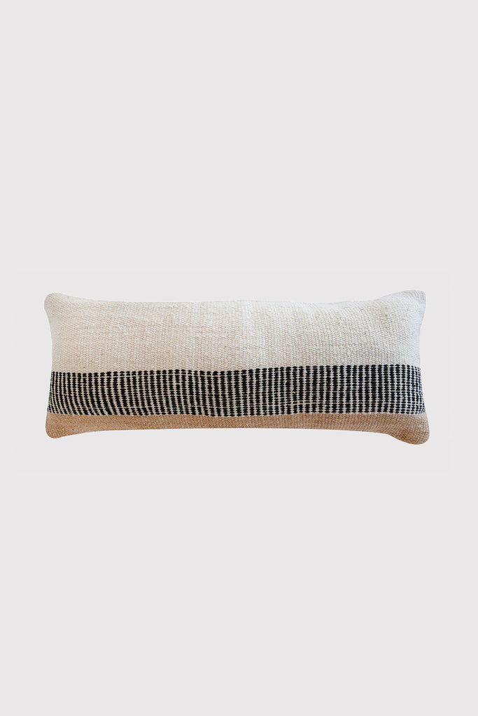 Paloma XL Lumbar Cushion | Natural, Sand & Black