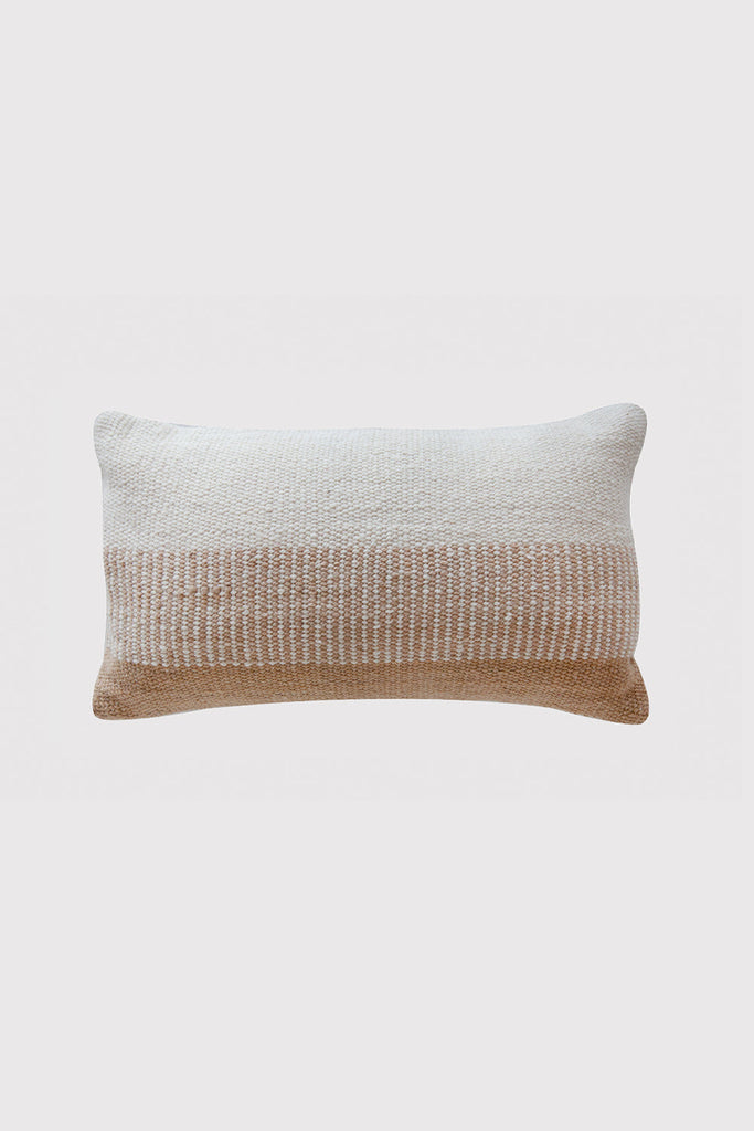 Paloma Lumbar Cushion | Natural & Sand