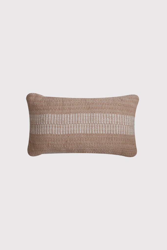 Rosana Lumbar Cushion | Sand & Natural