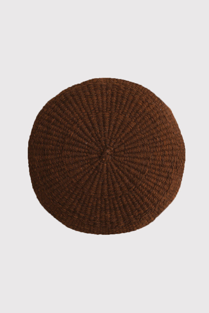 Classica Round Cushion | Rust