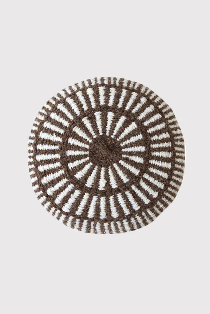 Sierra Cushion  | Walnut & Natural