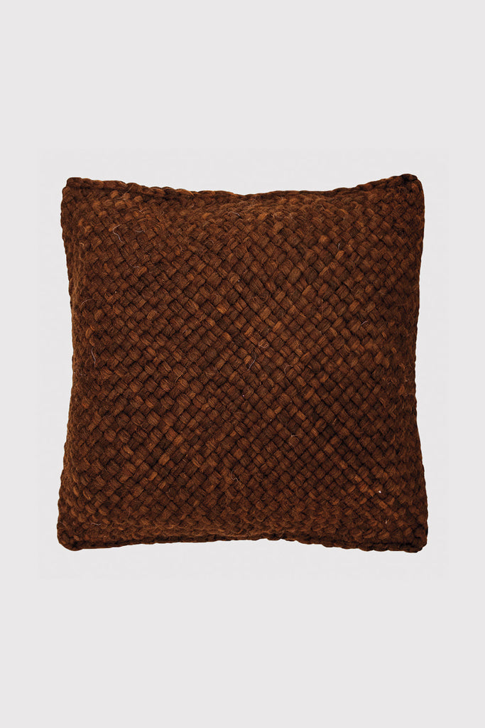 Classica Chunky Cushion | Rust