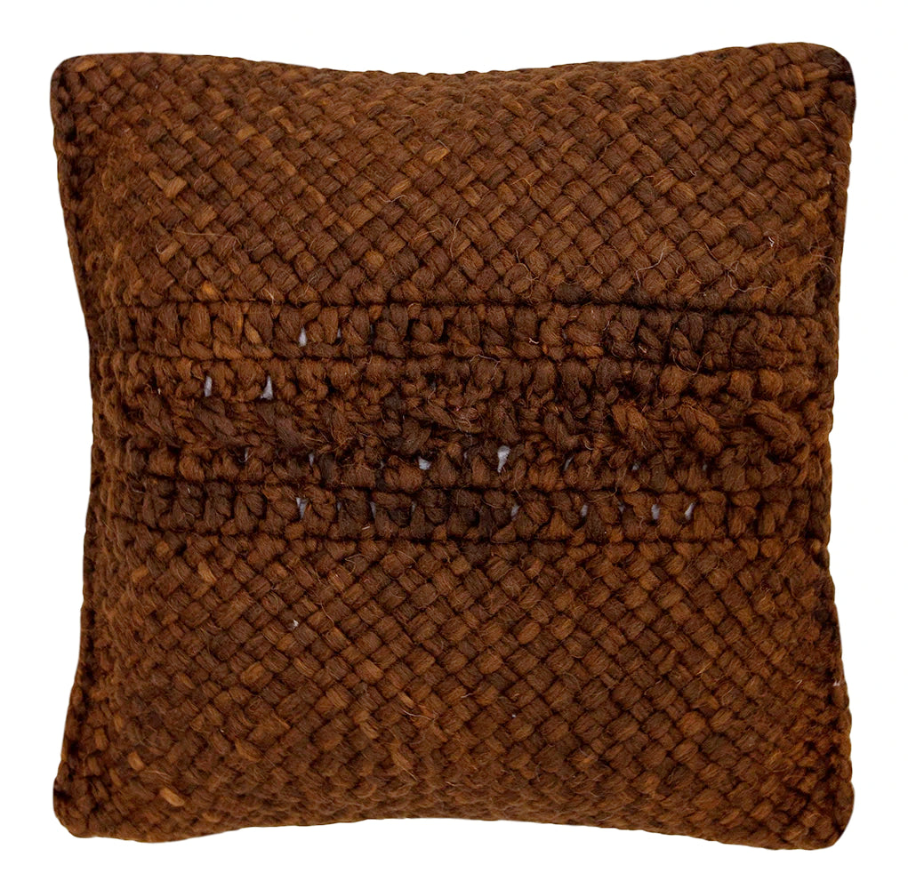Classica Chunky Cushion | Rust