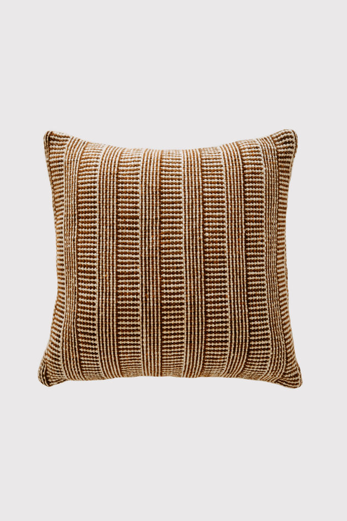 Eliana Cushion | Sand & Rust