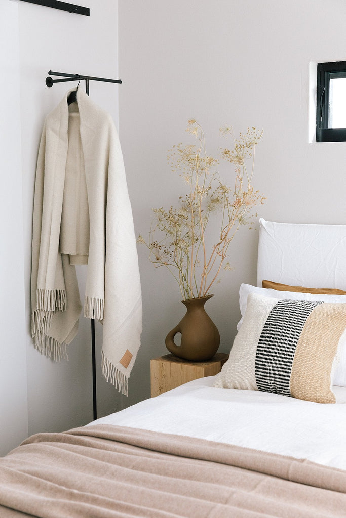 Paloma Cushion | Natural, Sand & Black