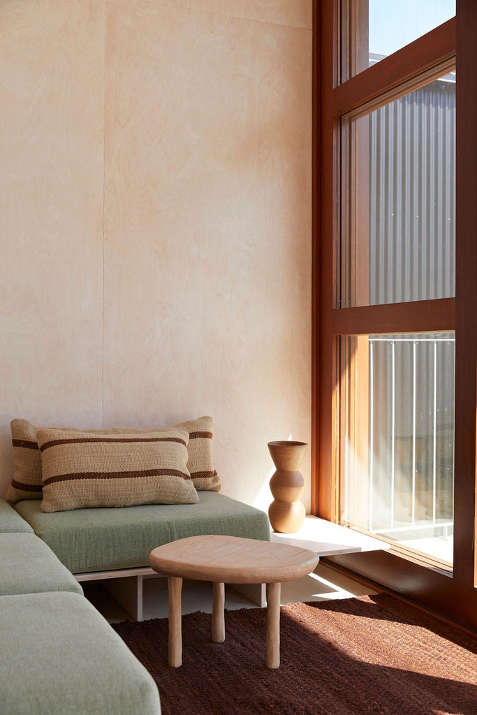 Tomasa XL Lumbar Cushion | Sand & Rust