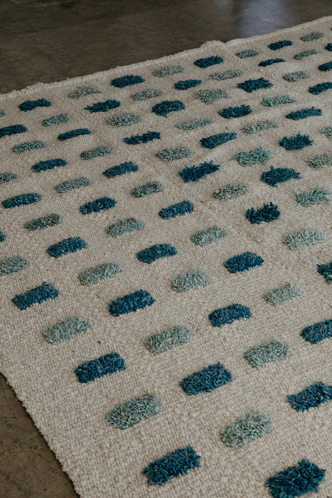 Esther | Natural, Sea Blue & Sea Foam