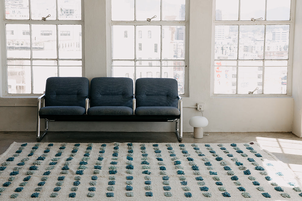 Esther | Natural, Sea Blue & Sea Foam