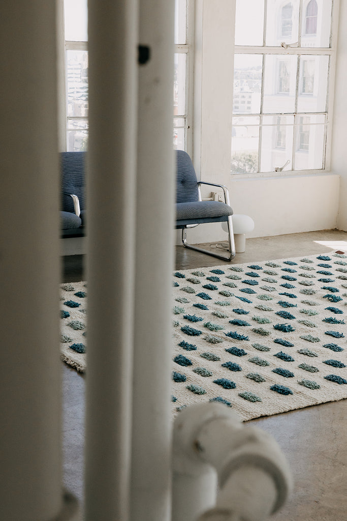 Esther | Natural, Sea Blue & Sea Foam