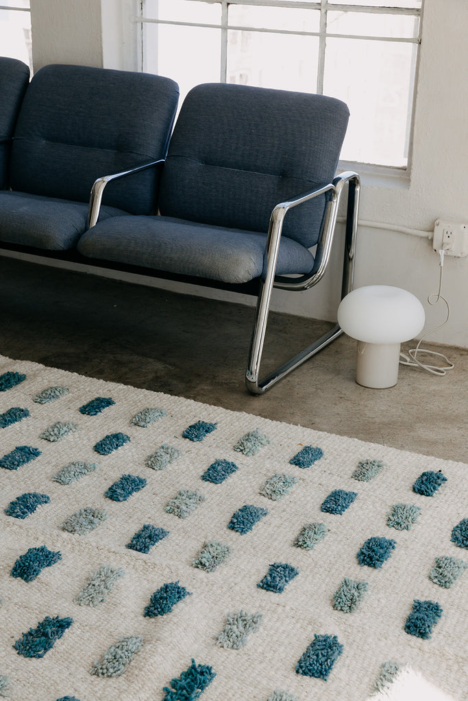 Esther | Natural, Sea Blue & Sea Foam