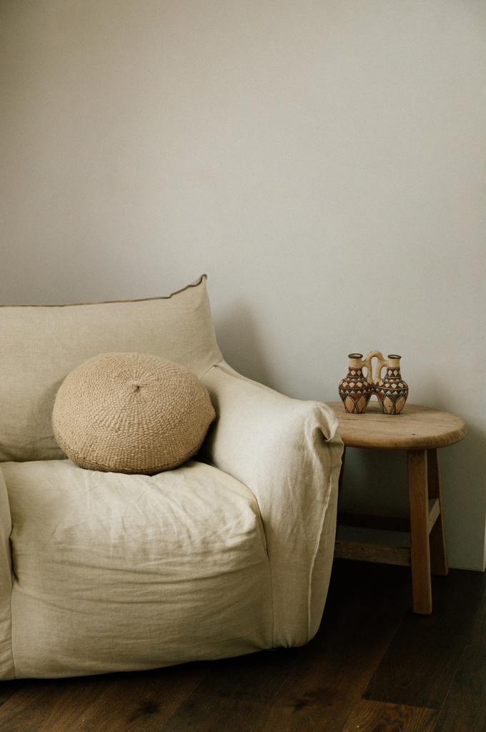 Classica Round Cushion | Sand