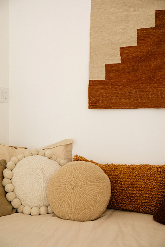 Classica Round Cushion | Sand