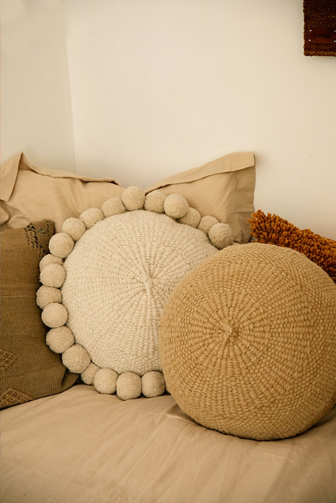 Classica Round Cushion | Sand