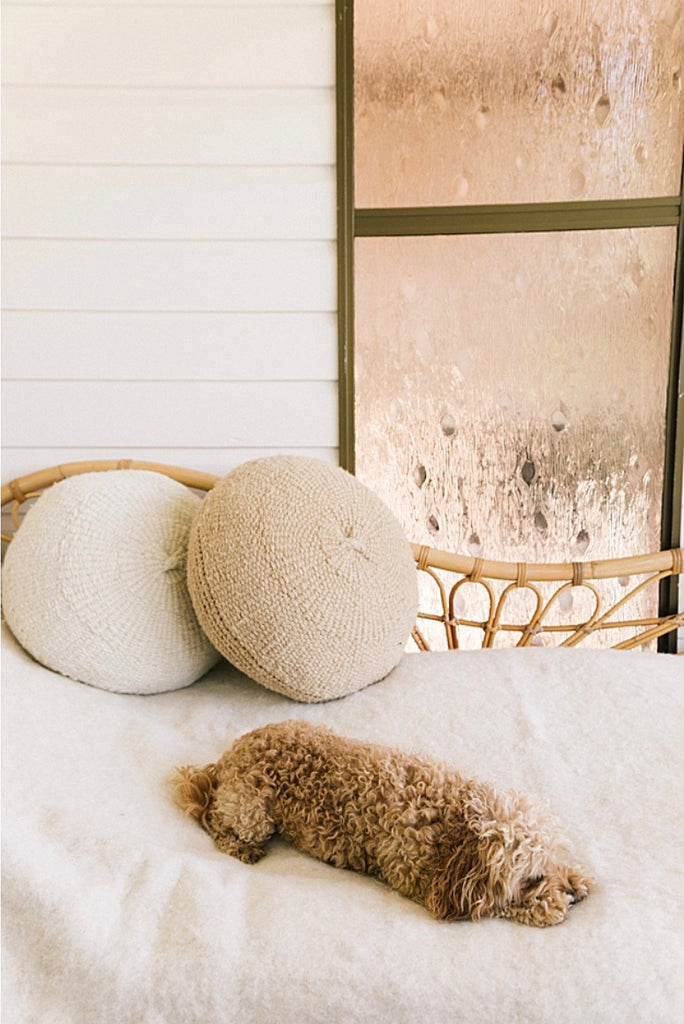 Classica Round Cushion | Sand