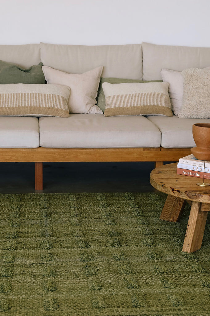 Paloma Lumbar Cushion | Natural & Sand