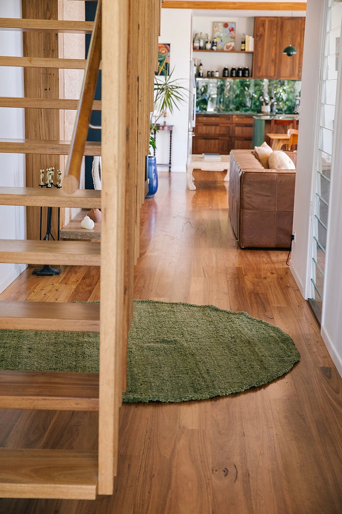Classica Round Rug | Moss