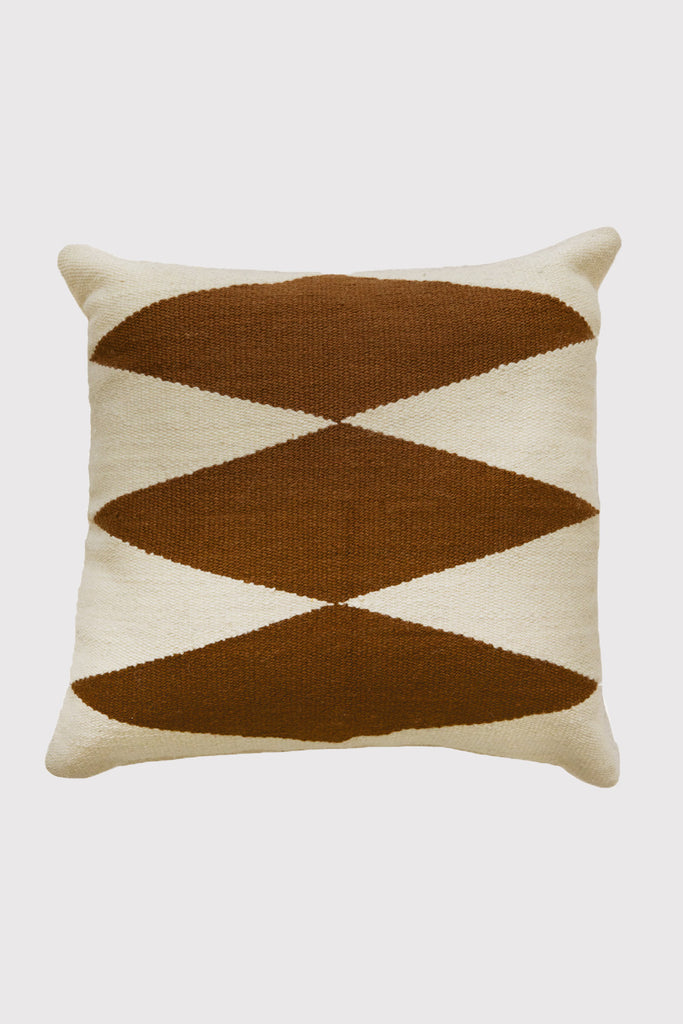Southwest Cushion #2 | Natural & Chestnut