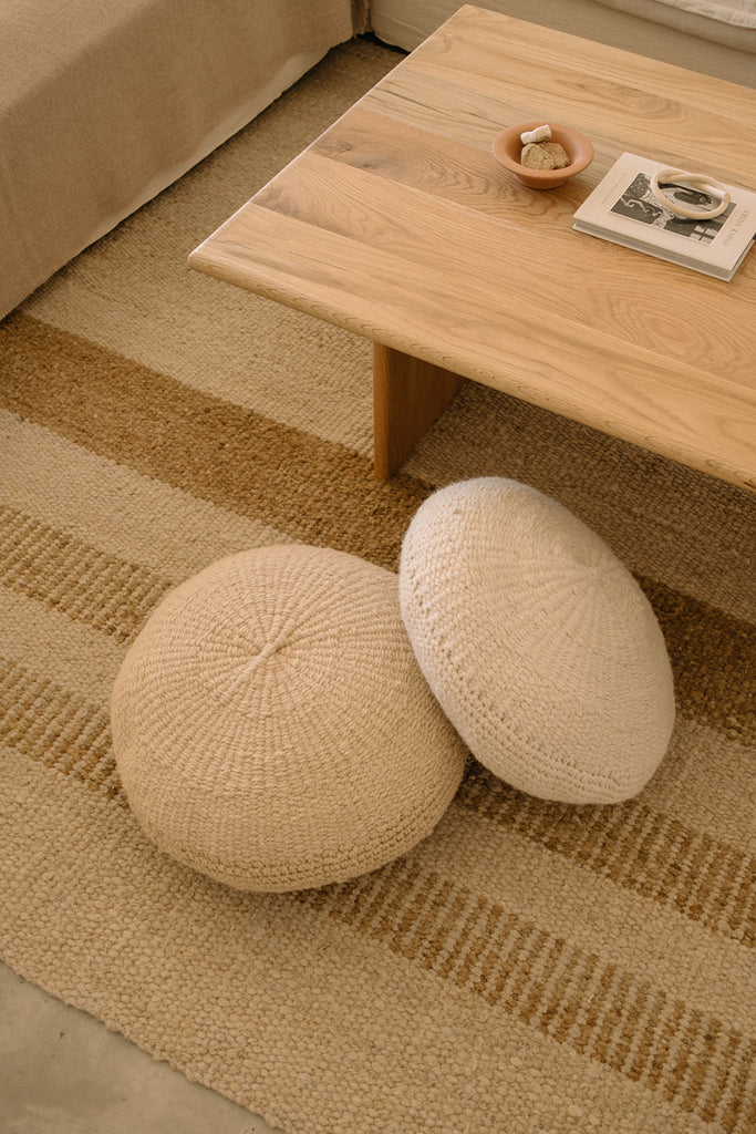 Classica Round Cushion | Natural