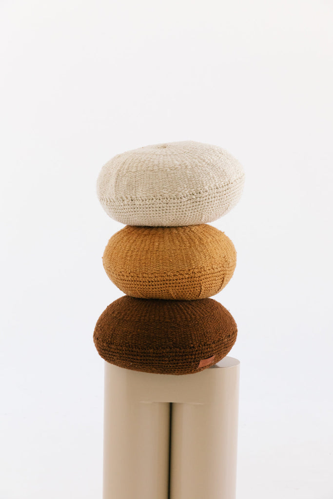 Classica Round Cushion | Rust