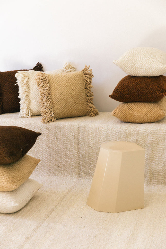 Classica Chunky Cushion | Rust